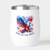 Patriotic American Eagle Red White Blue (Vorderseite)
