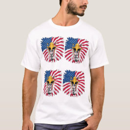 Patriotic American Eagle" T - Shirt zum Wahltag
