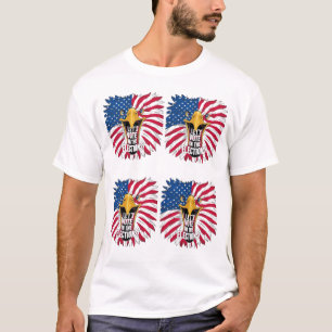Patriotic American Eagle" T - Shirt zum Wahltag