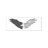 Patriotic American Eagle Thunder_Cove Gummistempel (Stempel)