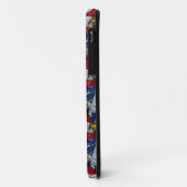 Patriotic American Flag Bald Eagle Wolf Case-Mate iPhone Hülle (Hinten/Links)