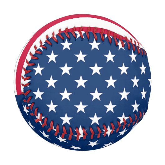Patriotic American Flag Baseball (Vorderseite Links)