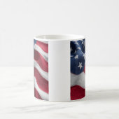 Patriotic American flag Coffee Mug Kaffeetasse (Mittel)