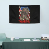 Patriotic American Flag Danke Banner (Messeveranstaltung)