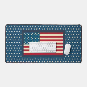 Patriotic American Flag Desk Mat Gift Schreibtischunterlage