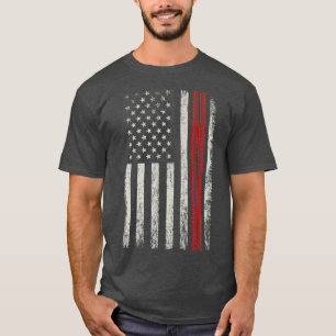 Patriotic American Flag Dirtbike Geschenk für Love T-Shirt