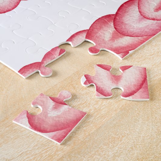 Patriotic American Flag In Watercolor Puzzle (Seite)