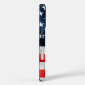 Patriotic American Flag iPhone Case - USA (Rückseite / Rechts)
