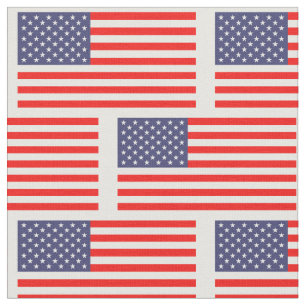 Patriotic American Flag Muster DIY Gewebe Stoff