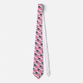 Patriotic American Flag Neck Tie Krawatte (Vorderseite)