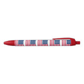 Patriotic American Flag Pen Kugelschreiber (Oberseite)