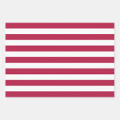 Patriotic American Flag Star Streifen Red White Bl Geschenkpapier Set (Vorderseite 2)