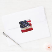 Patriotic American Flag Sticker (Umschlag)