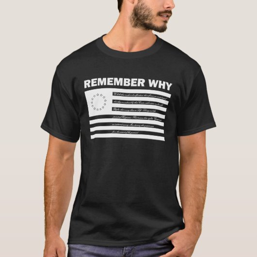 Patriotic American Flag T-Shirt (Vorderseite)