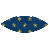 Patriotic american football with flag of Macedonia (Panel)