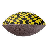 Patriotic american football with flag of Munich (Gedreht 270)