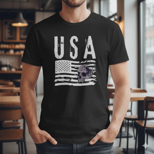 Patriotic American Gothic Tee