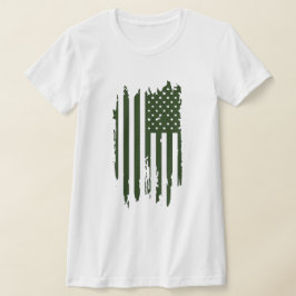 Patriotic American Pride T-Shirt, Vintag USA Flag T-Shirt
