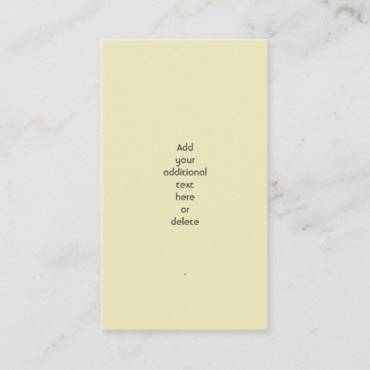 Patriotic AMERICAN Stars Flag Foto hinzufügen Visitenkarte (Rückseite)