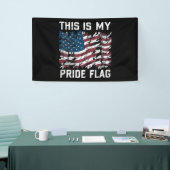 Patriotic American This is my stolz Flag USA Banner (Messeveranstaltung)