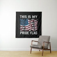 Patriotic American This is my stolz Flag USA
