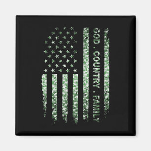 Patriotic American Us Flaggenstaat Magnet
