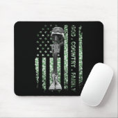 Patriotic American Us Flaggenstaat Mousepad (Mit Mouse)