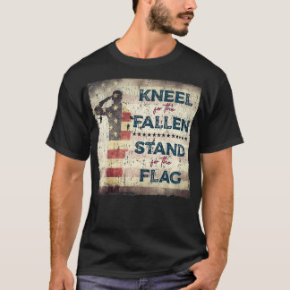 Patriotic American USA Flag Military Veteran T-Shirt