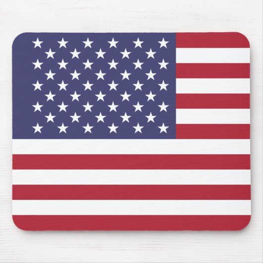 Patriotic American USA Flag Mouse Pad Mousepad (Vorne)