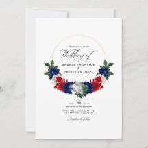 Patriotic American USA Wedding Foto