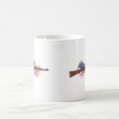 Patriotic American WW2 Rifle M1 Garand Kaffeetasse (Mittel)