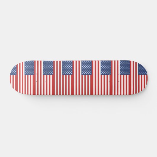 PATRIOTIC AMERIKA FLAG Skateboards (Horizontal)