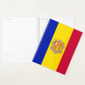 Patriotic Andorra Flag Planer (Anzeige)