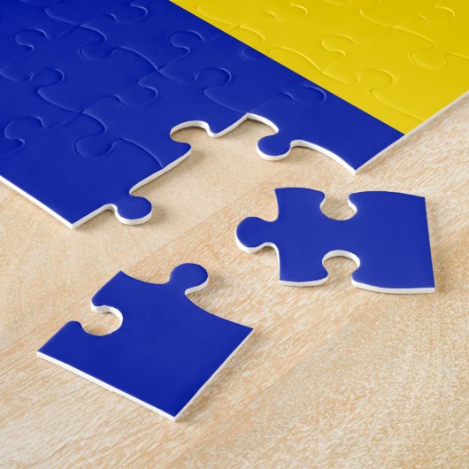 Patriotic Andorra Flag Puzzle (Seite)