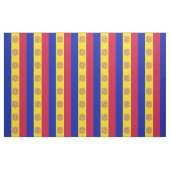 Patriotic Andorra Flag Stoff (Yard (91,4 cm))