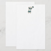 Patriotic Angel Briefpapier (Vorne/Hinten)