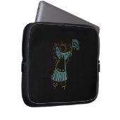 Patriotic Angel Laptopschutzhülle (Vorne Rechts)