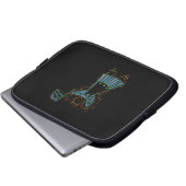 Patriotic Angel Laptopschutzhülle (Vorne Knopf)