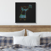 Patriotic Angel Leinwanddruck (Insitu (Schlafzimmer))
