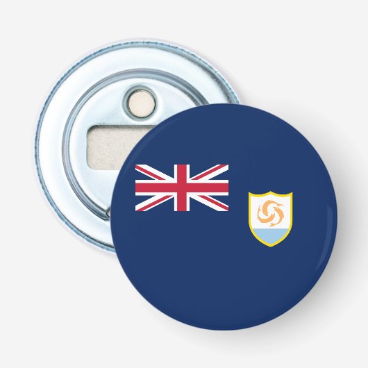 Patriotic Anguilla Flag Flaschenöffner (Vorderseite)