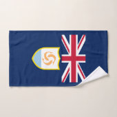 Patriotic Anguilla Flag Handtuch (Handtuch)