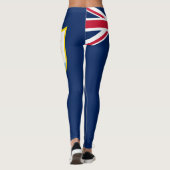 Patriotic Anguilla Flag Leggings (Rückseite)