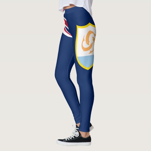 Patriotic Anguilla Flag Leggings (Links)