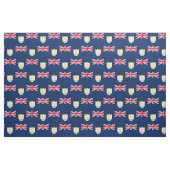 Patriotic Anguilla Flag Stoff (Fat Quarter (45,7 x 55,9 cm))