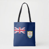 Patriotic Anguilla Flag Tasche (Vorderseite)