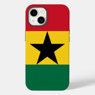 Patriotic Apple 14 Case-Mate, Ghana-Flagge Case-Mate iPhone 14 Hülle