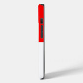 Patriotic Apple 14 Case-Mate, indonesische Flagge Case-Mate iPhone Hülle (Rückseite / Links)