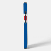 Patriotic Apple 14 Case-Mate, Island-Flagge Case-Mate iPhone Hülle (Rückseite / Links)