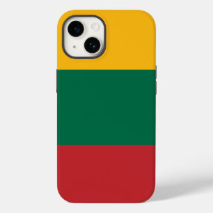 Patriotic Apple 14 Case-Mate, litauische Flagge Case-Mate iPhone 14 Hülle
