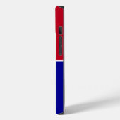 Patriotic Apple Case-Mate 14, Dallas-Flag Case-Mate iPhone Hülle (Rückseite / Links)